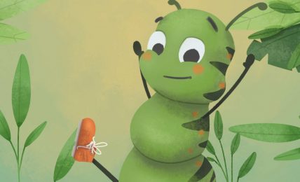 Bedtime Stories The Caterpillar Who Loved Shoes short stories for kids header