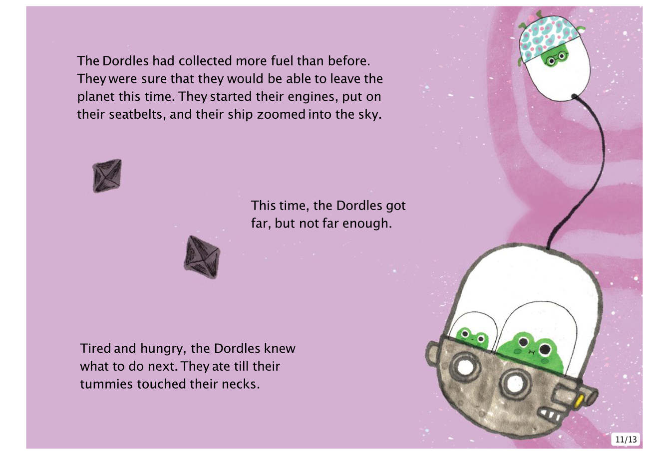 Bedtime stories The Dordles Save Fuel short stories for kids page 11