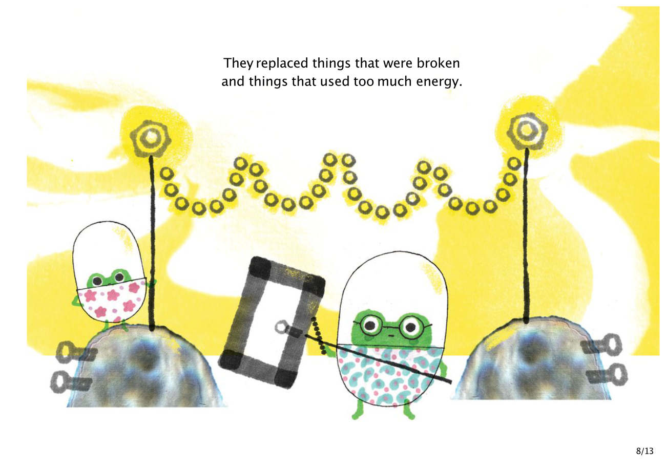 Bedtime stories The Dordles Save Fuel short stories for kids page 8