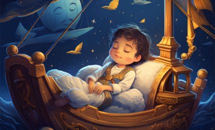 Bedtime stories The Dream Ship lullaby poems for kids header