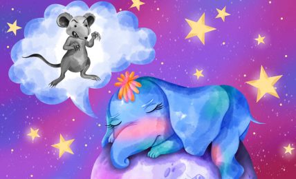 Bedtime stories The Elephant Who Cried Mouse short stories for kids