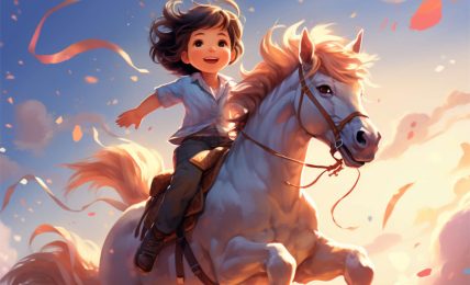 Bedtime stories The Flyaway Horse poems for kids header