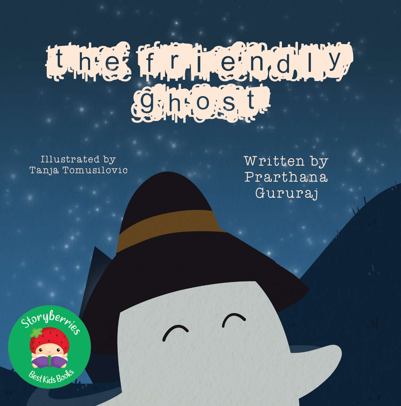 Bedtime-stories-The Friendly Ghost short Halloween stories for kids cover