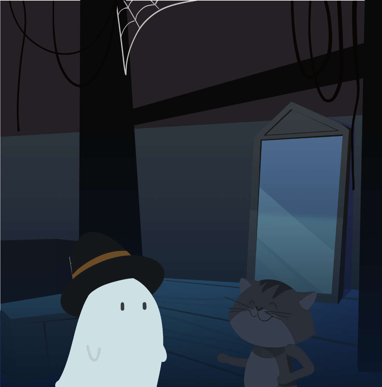 Bedtime-stories-The Friendly Ghost short Halloween stories for kids page 10