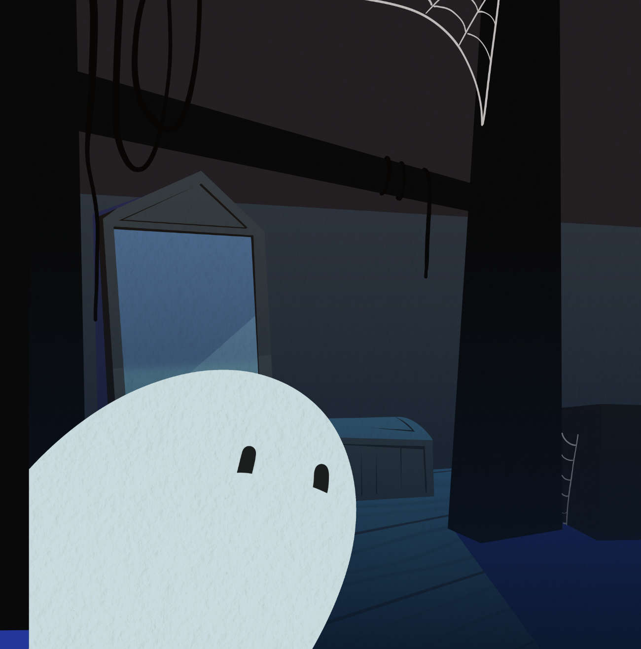 Bedtime-stories-The Friendly Ghost short Halloween stories for kids page 14