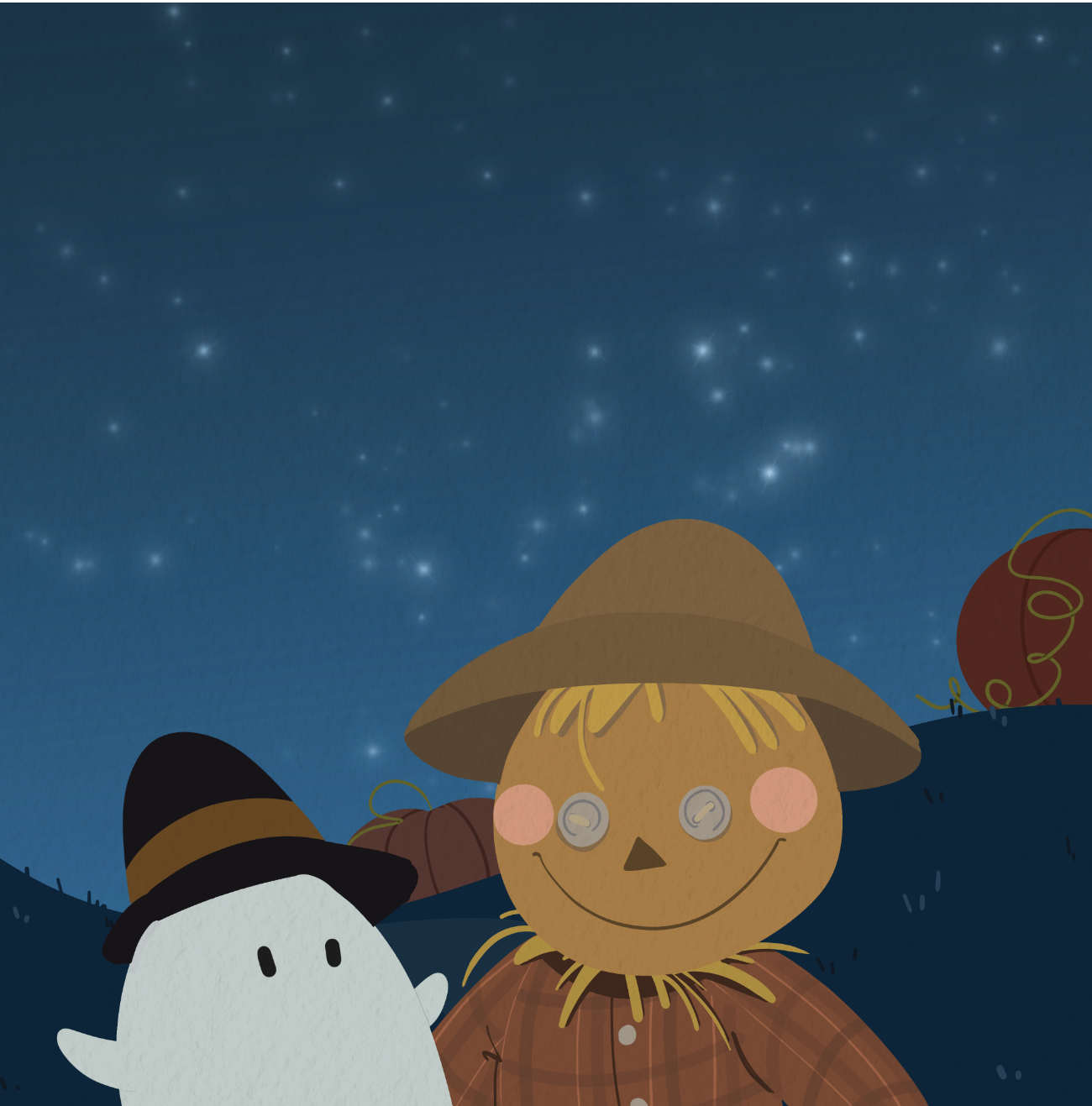 Bedtime-stories-The Friendly Ghost short Halloween stories for kids page 18