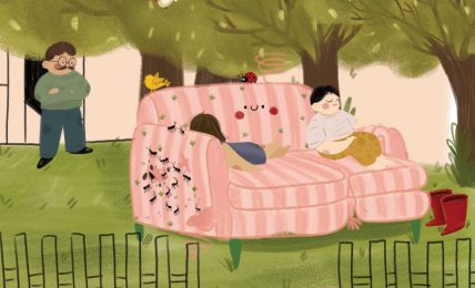 Bedtime stories The Neighbourhood Sofa short stories for kids header