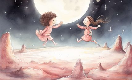 Bedtime stories The Pixies on the Moon poems for kids header