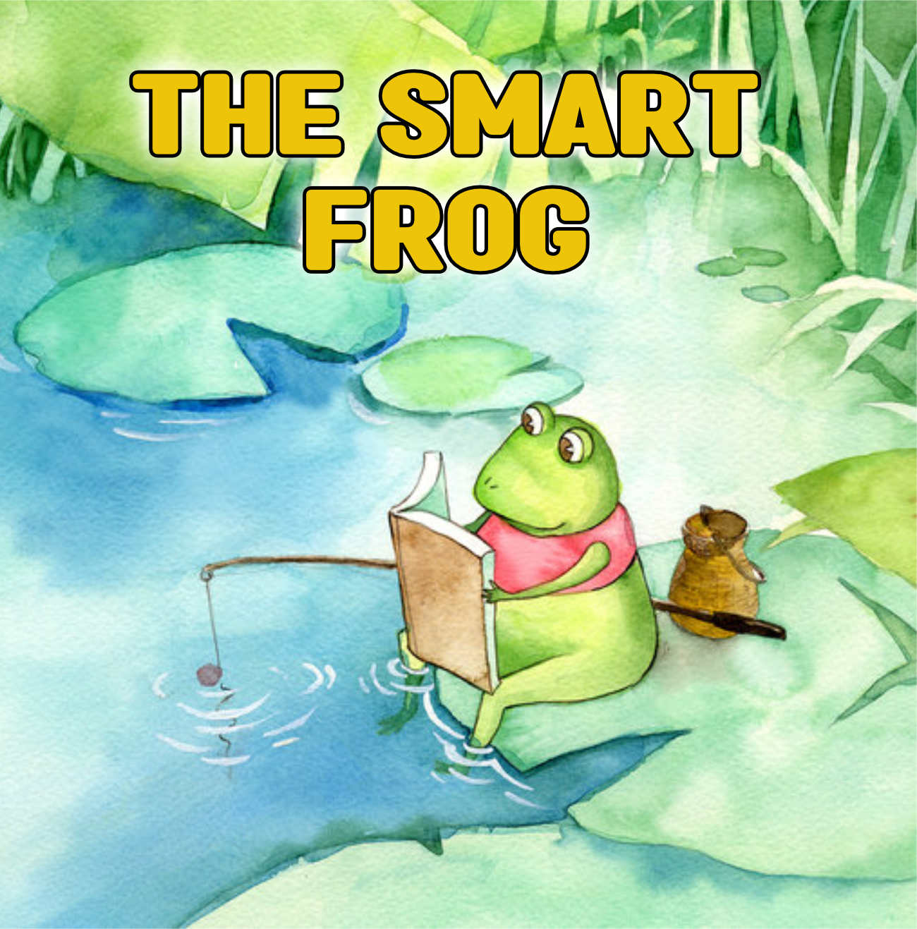 Bedtime stories The Smart Frog short stories for kids page 3