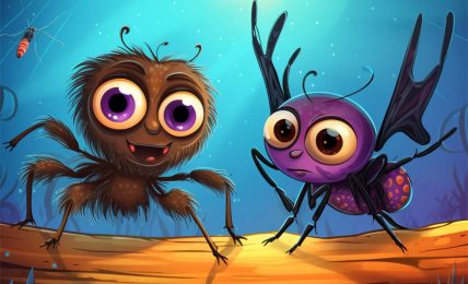 Bedtime stories The Spider and the Fly poems for kids header