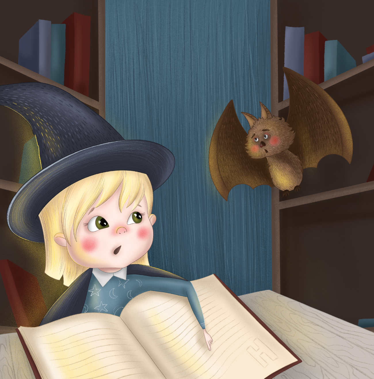 Bedtime stories The Witch's Notebook Halloween stories for kids page 24