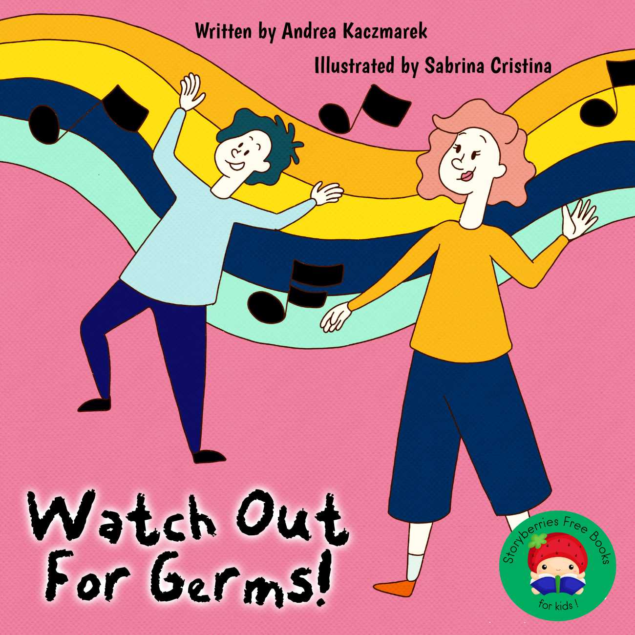 Bedtime stories Watch Out For Germs short stories for kids book cover