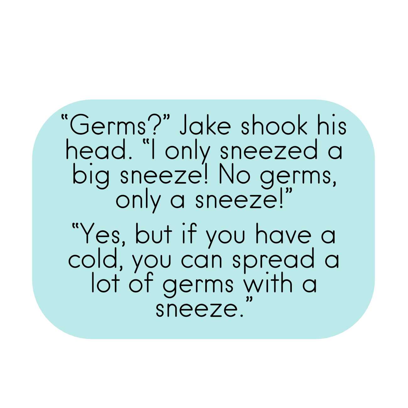 Bedtime stories Watch Out For Germs short stories for kids page 4a