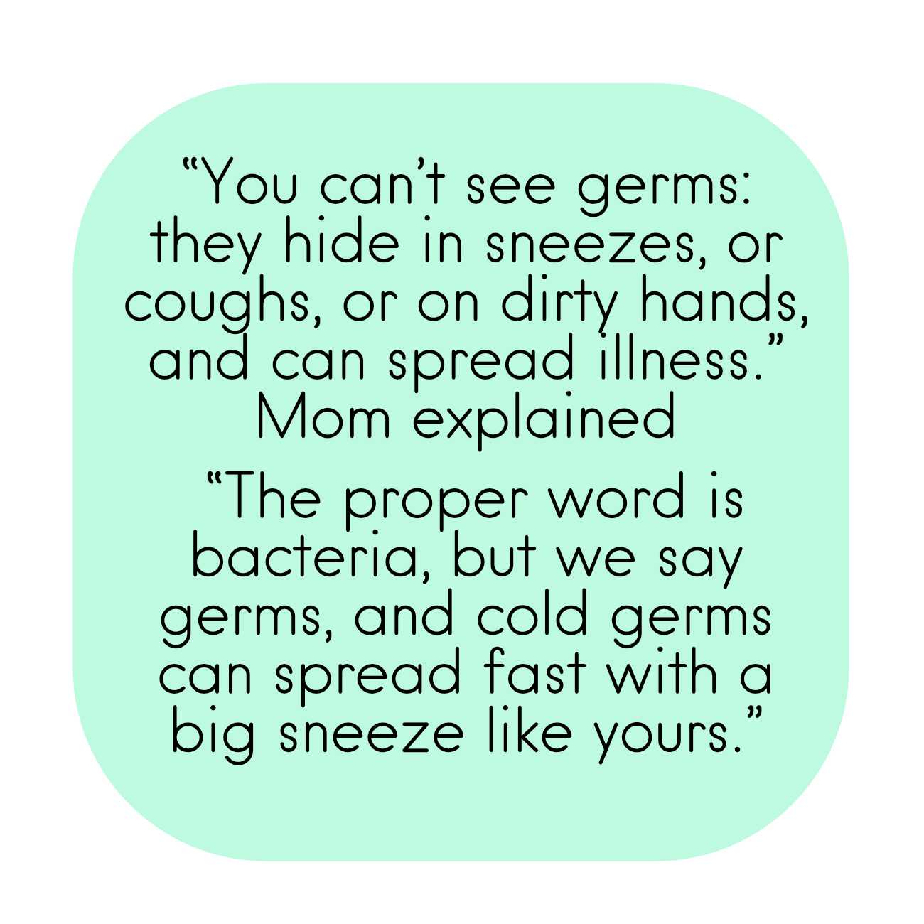 Bedtime stories Watch Out For Germs short stories for kids page 6a