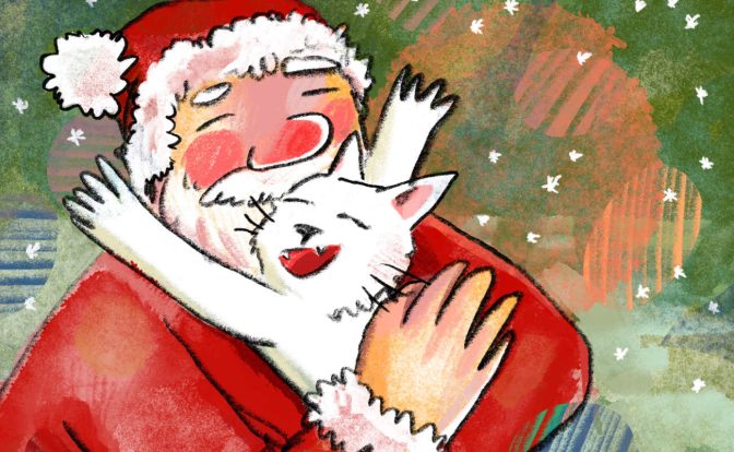 Bedtime Stories Where is Santas Cat christmas stories for kids header