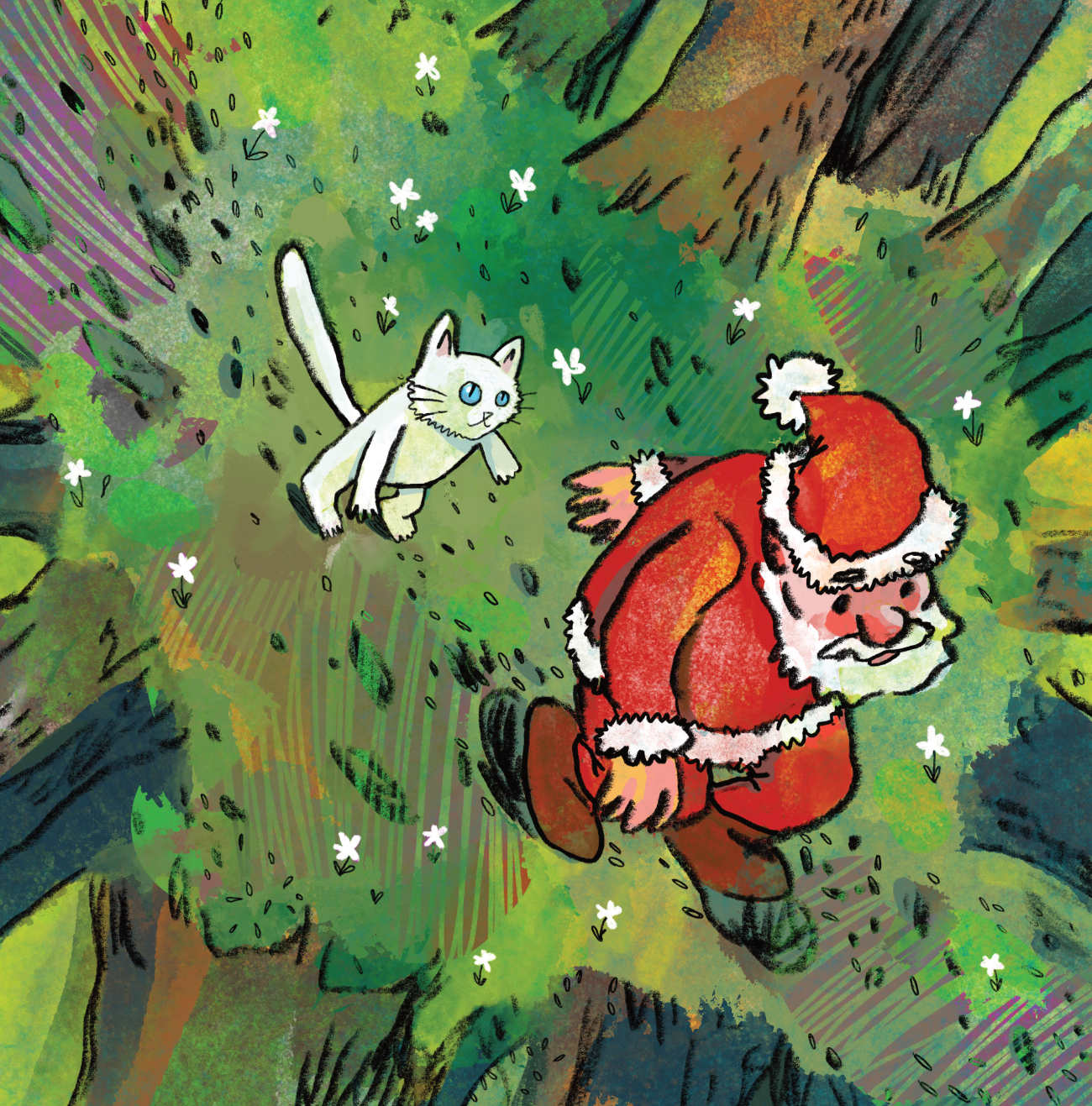 Bedtime Stories Where is Santas Cat christmas stories for kids page 6