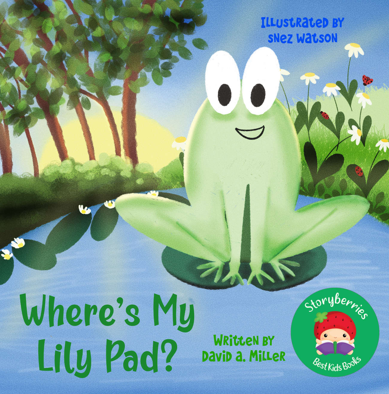 Bedtime stories Wheres My Lily Pad short stories for kids cover