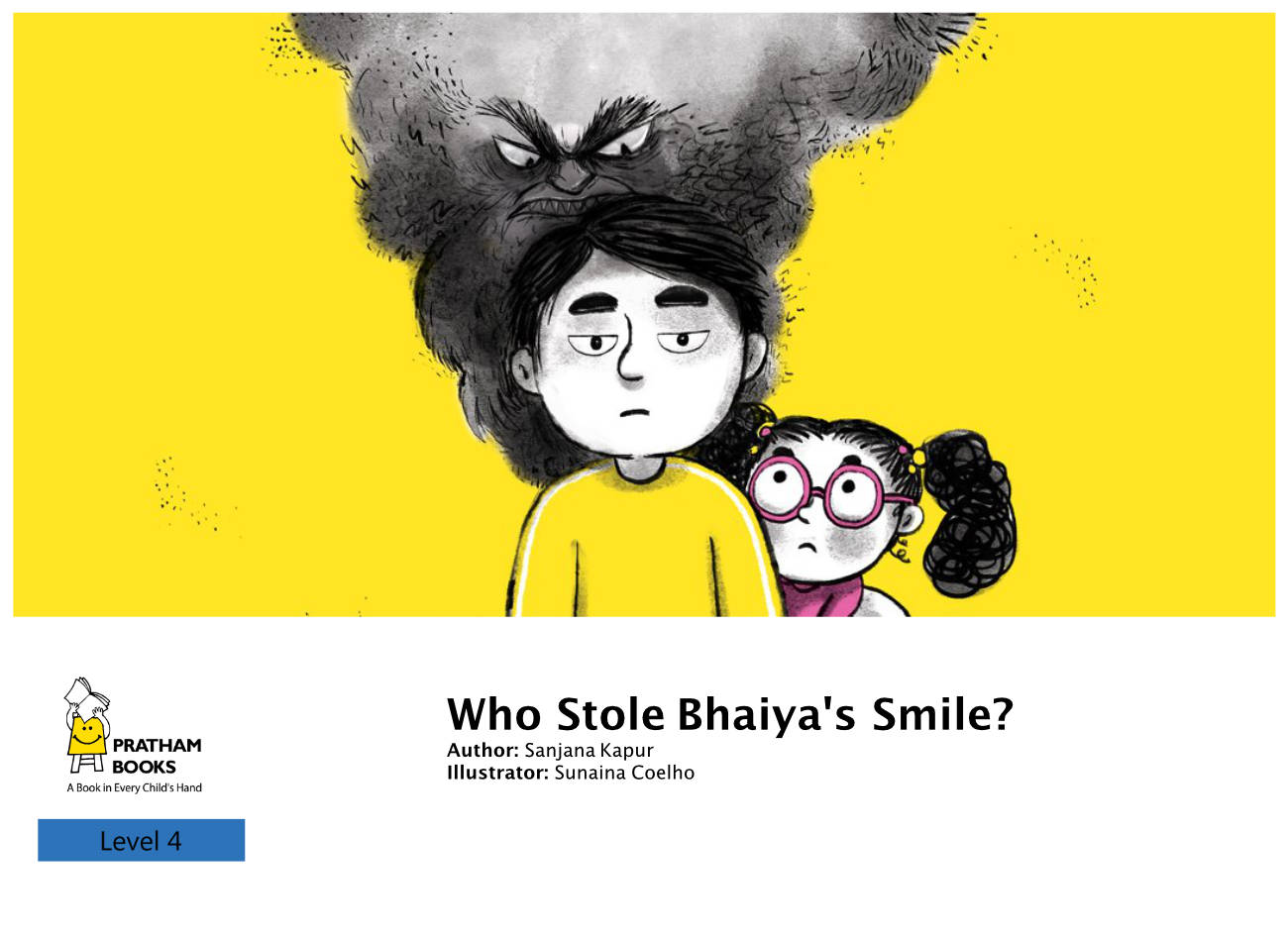 Bedtime stories Who Stole Bhaiyas Smile short stories for kids cover