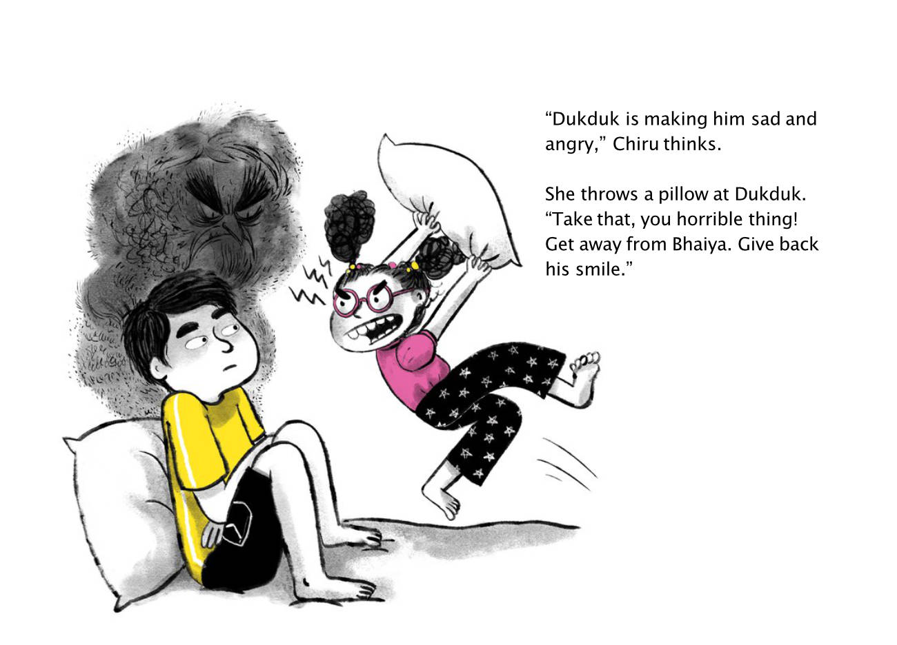 Bedtime stories Who Stole Bhaiyas Smile short stories for kids page 14