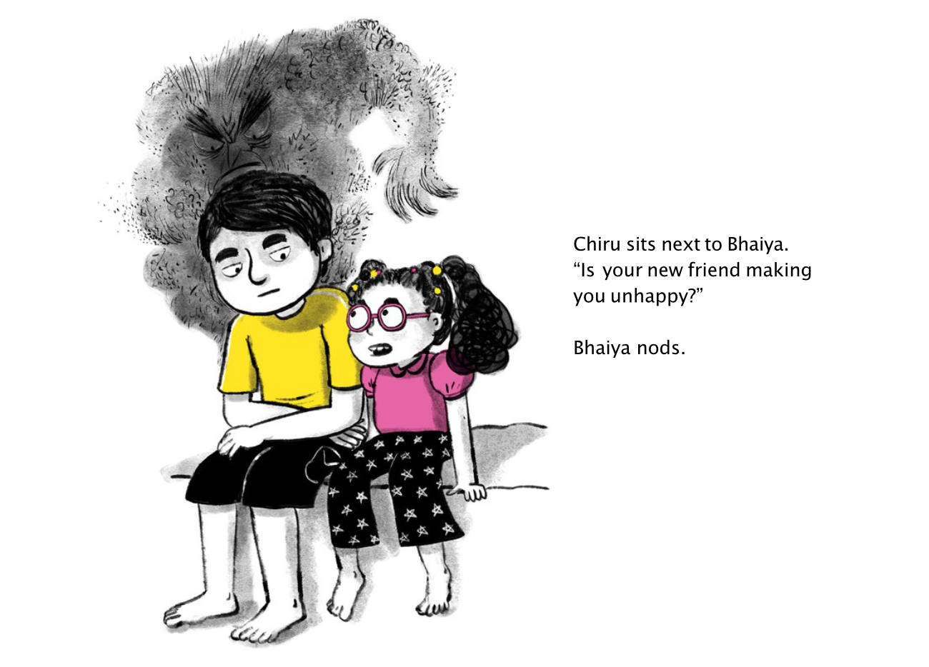 Bedtime stories Who Stole Bhaiyas Smile short stories for kids page 16