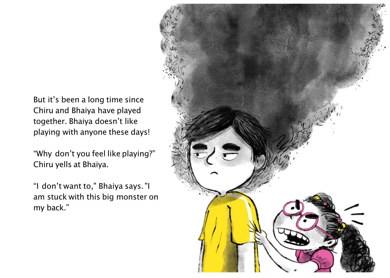 Bedtime stories Who Stole Bhaiyas Smile short stories for kids page 3