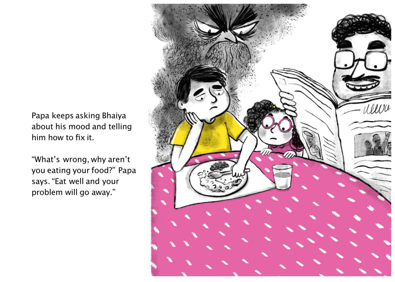 Bedtime stories Who Stole Bhaiyas Smile short stories for kids page 8