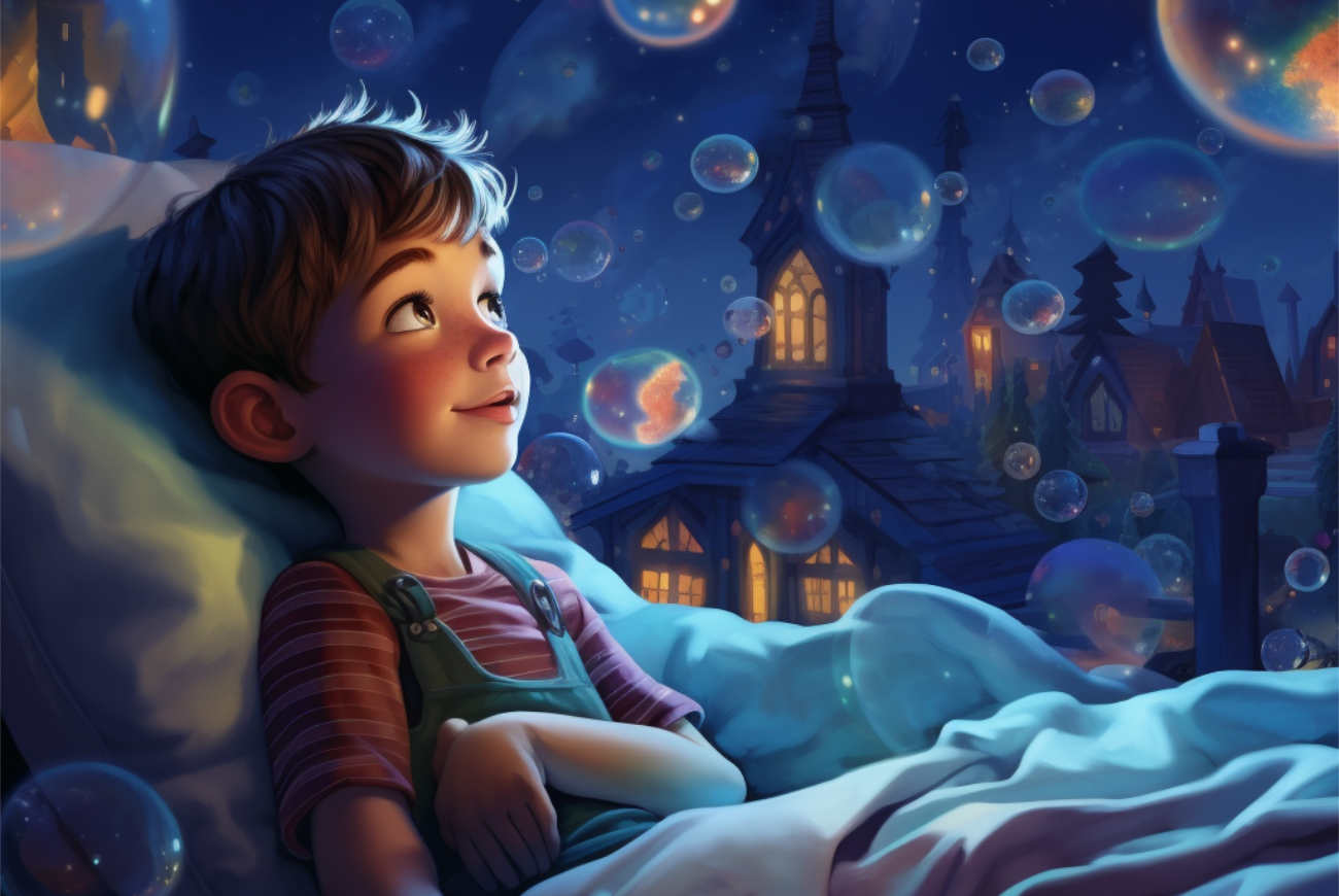 Bedtime stories Young Night Thought poems for kids header