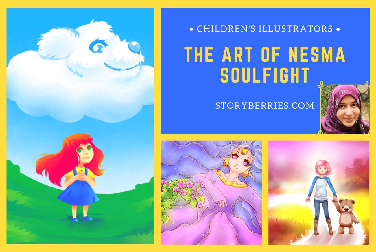 children's illustrator nesma soulfight interview header