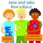 Early readers Jane and Jake Run A Race free phonics books Storyberries