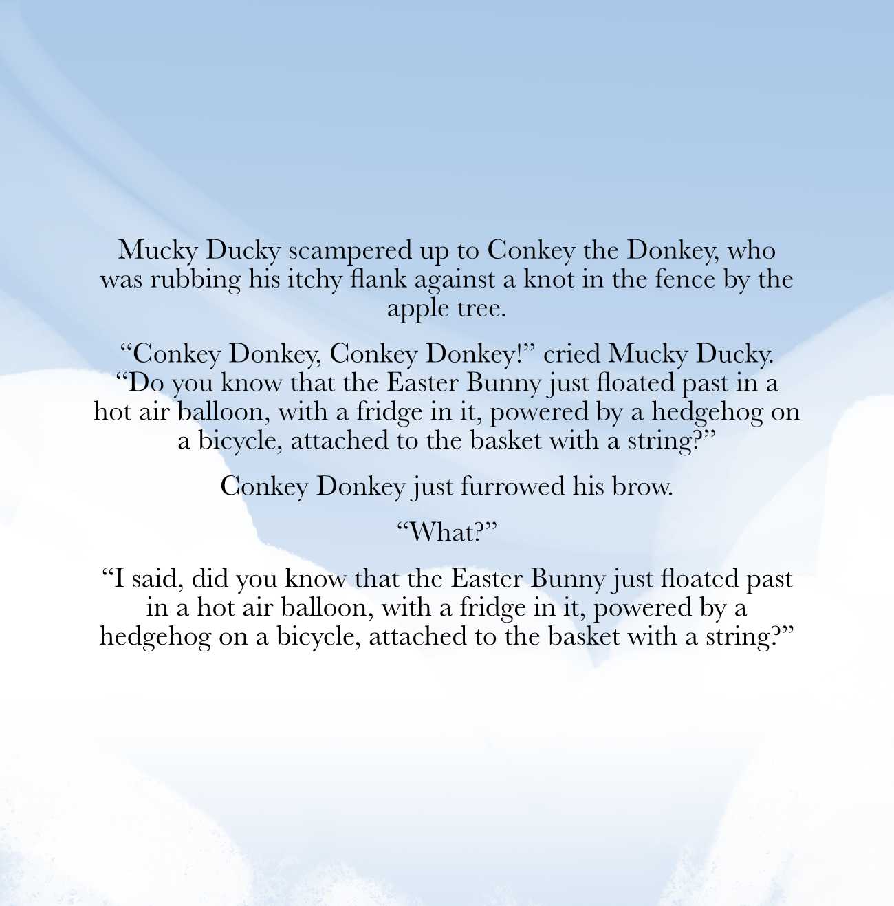 Easter bedtime stories It's Raining Easter Eggs by Jade Maitre short stories for kids page 21