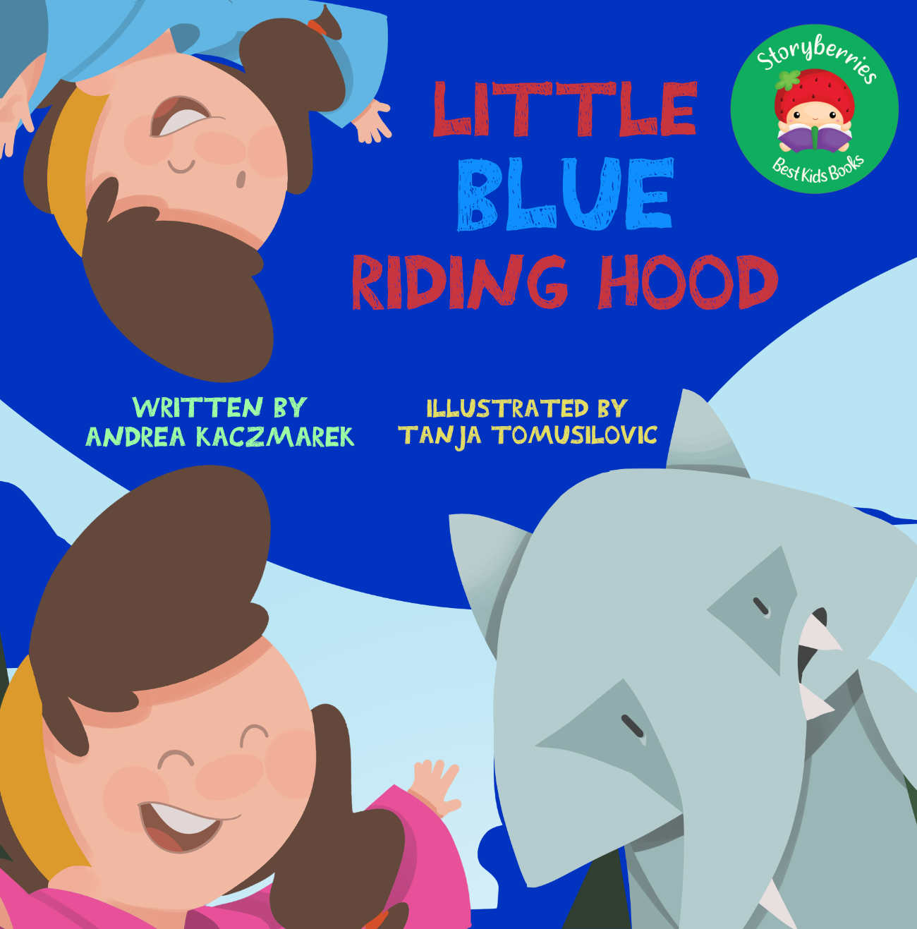 Fairy Tales Little Blue Riding Hood Bedtime Stories for Kids cover