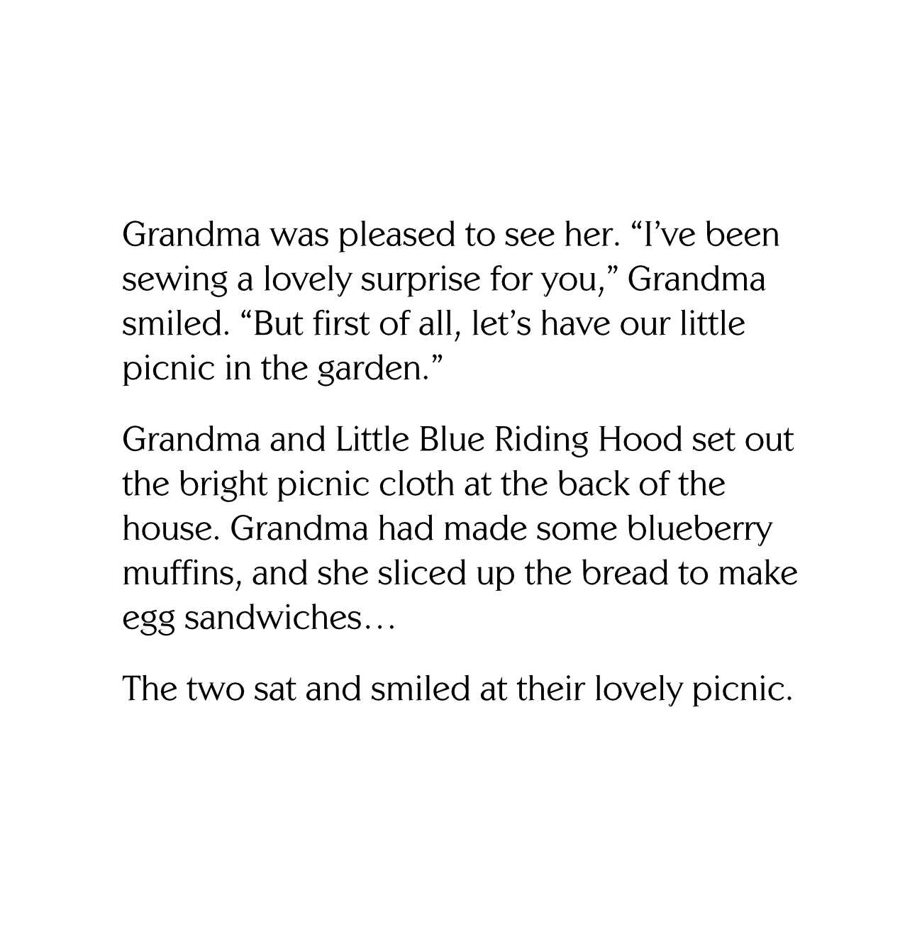 Fairy Tales Little Blue Riding Hood Bedtime Stories for Kids page 15