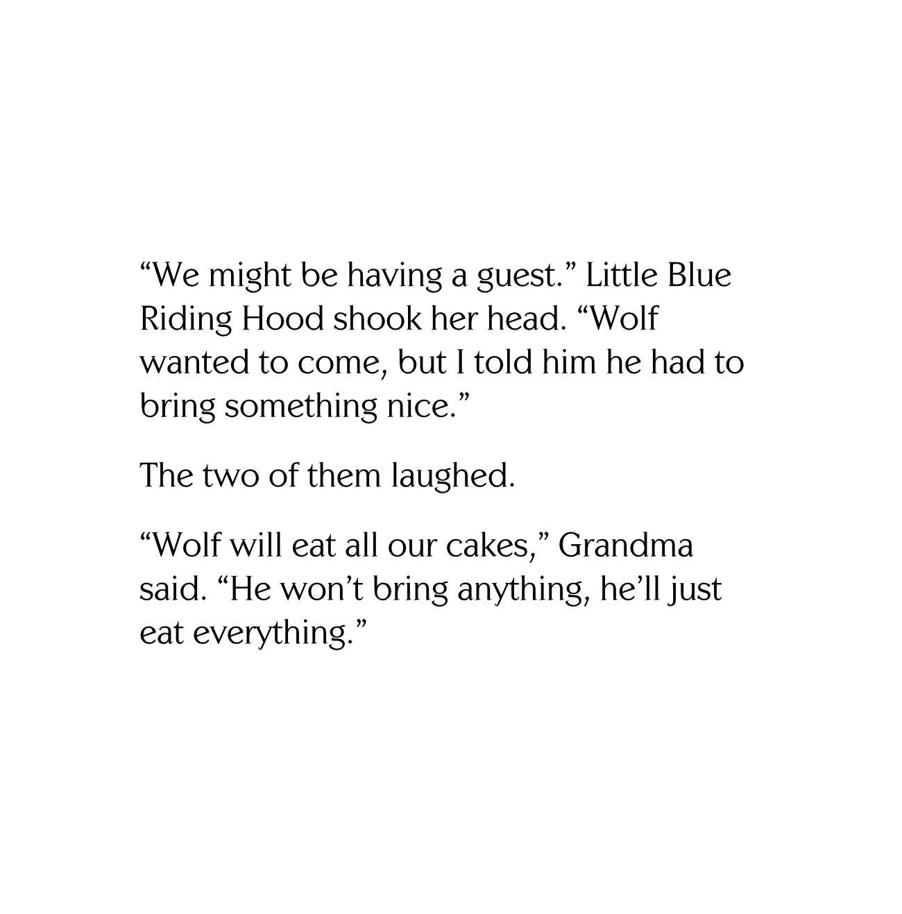 Fairy Tales Little Blue Riding Hood Bedtime Stories for Kids page 17