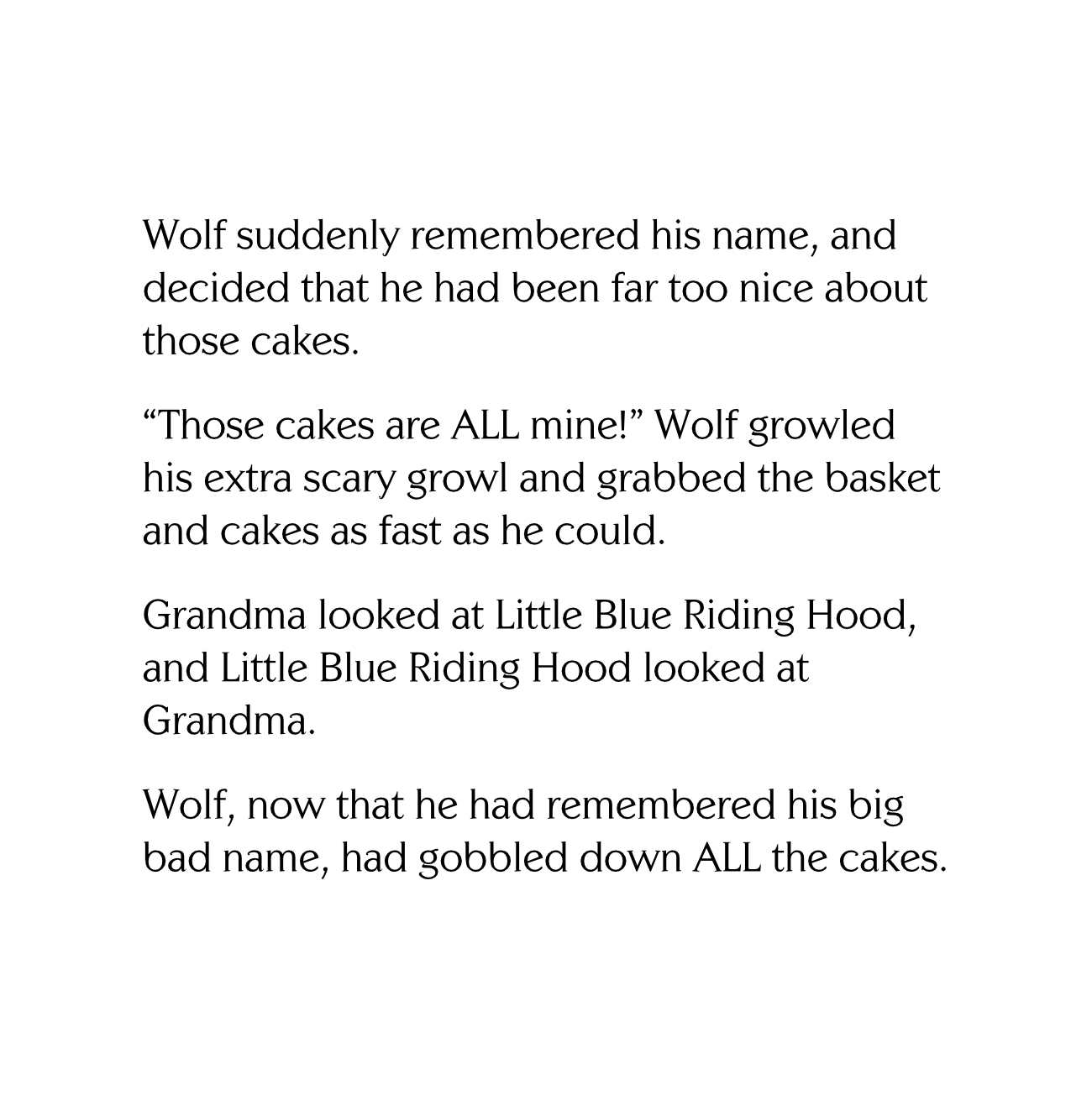 Fairy Tales Little Blue Riding Hood Bedtime Stories for Kids page 35