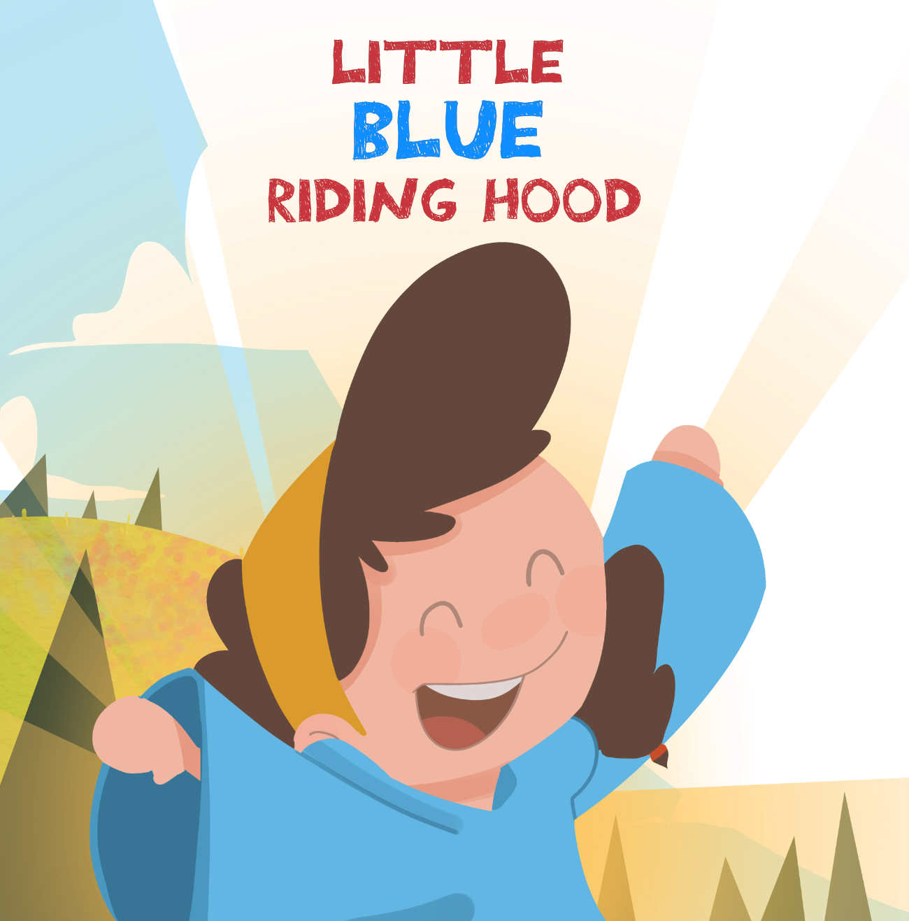 Fairy Tales Little Blue Riding Hood Bedtime Stories for Kids page 2