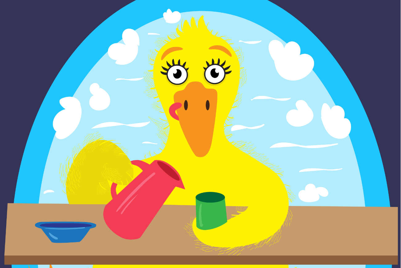 Fluffy Duck In the Tub Free Phonics Books Online Bedtime stories