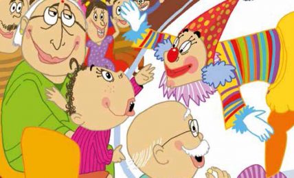 Header illustration for free kids books Veeru Goes to the Circus