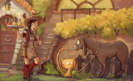 Free online comics Pepper and Carrot episode 20 header illustration