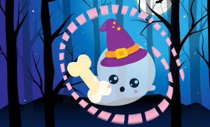 Halloween stories Teeny Tiny Ghost Story spooky kids tales header