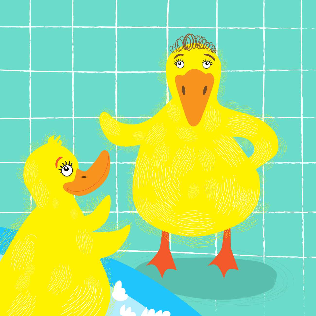 Learn to Read Phonics Books Fluffy Duck In The Tub free books online page 17