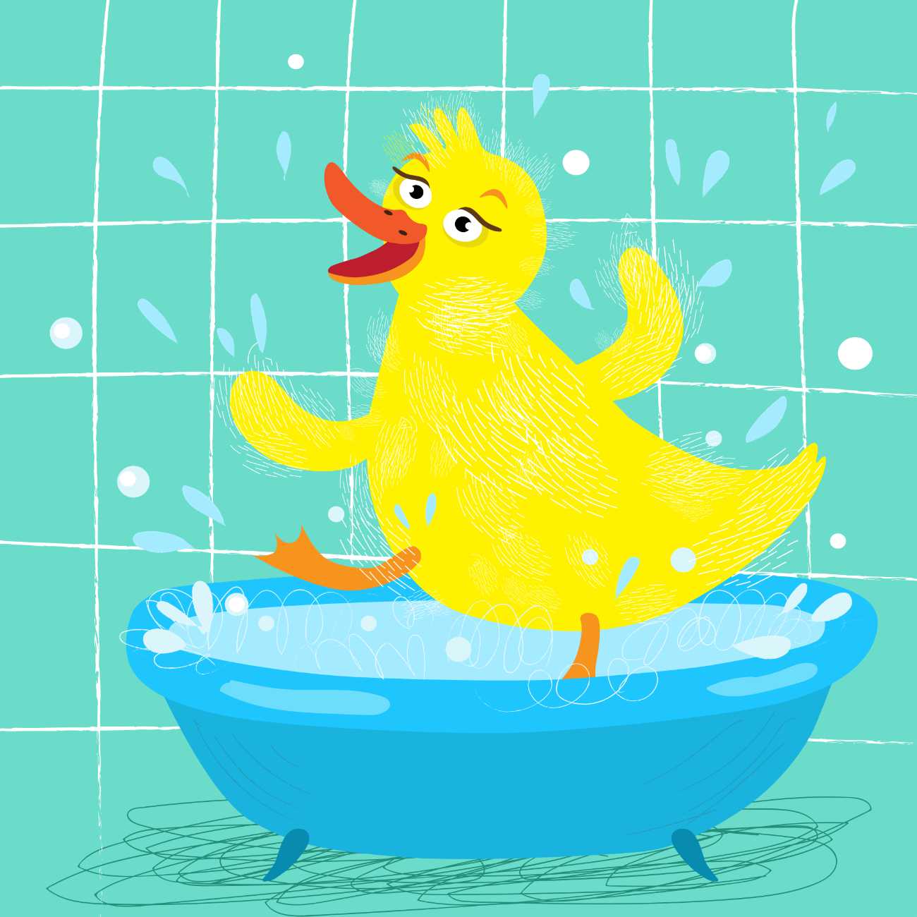 Learn to Read Phonics Books Fluffy Duck In The Tub free books online page 2