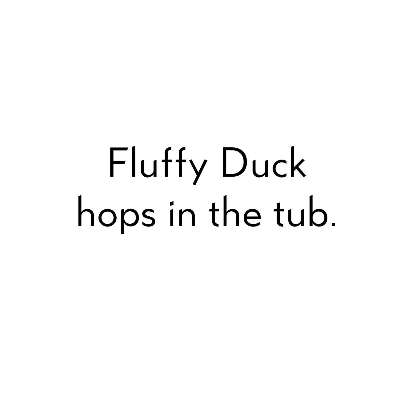 Learn to Read Phonics Books Fluffy Duck In The Tub free books online page 2a