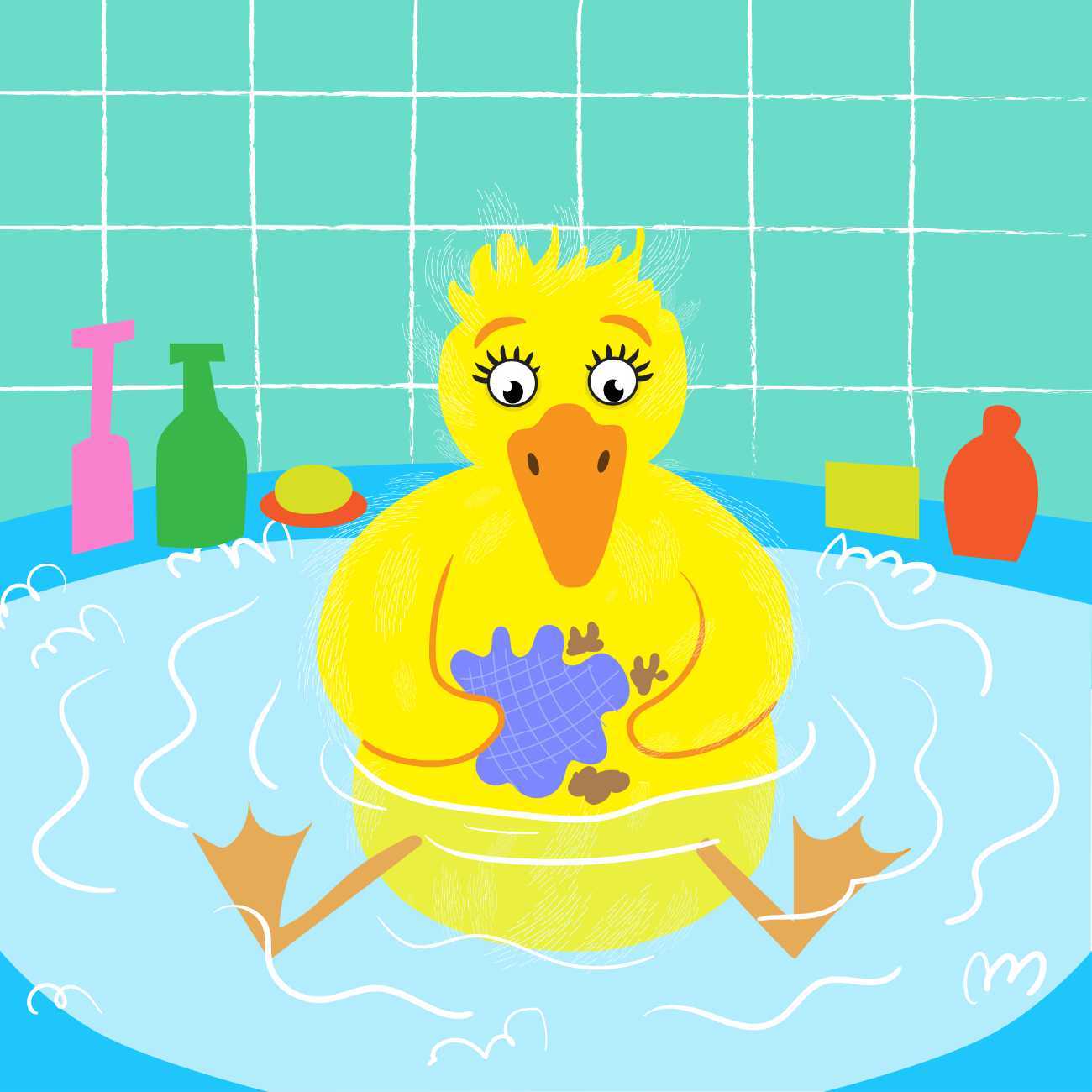 Learn to Read Phonics Books Fluffy Duck In The Tub free books online page 7