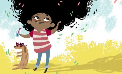 My Special hair free kids picture book -header illustration