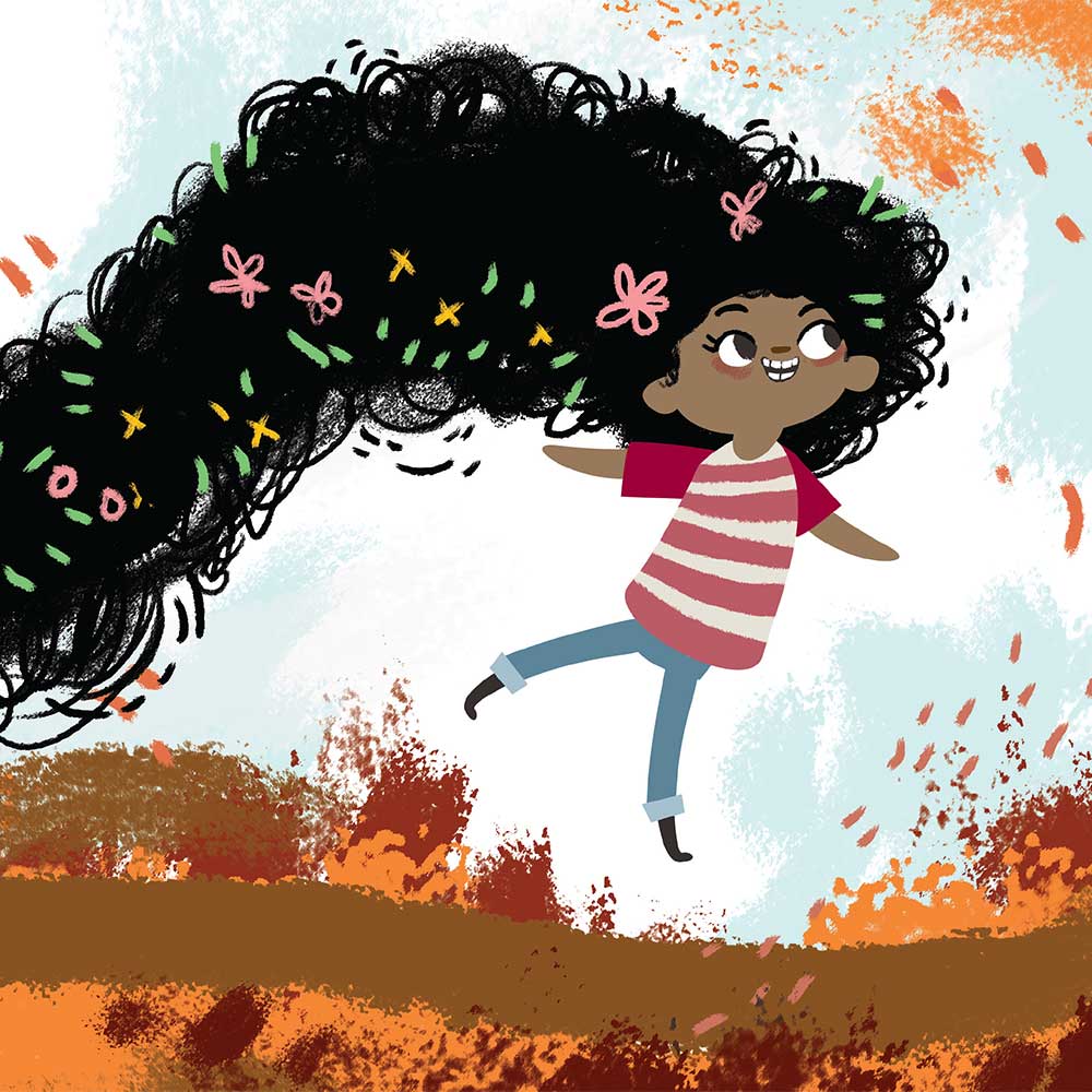 Free illustrated children's picture book My Special Hair - page 13