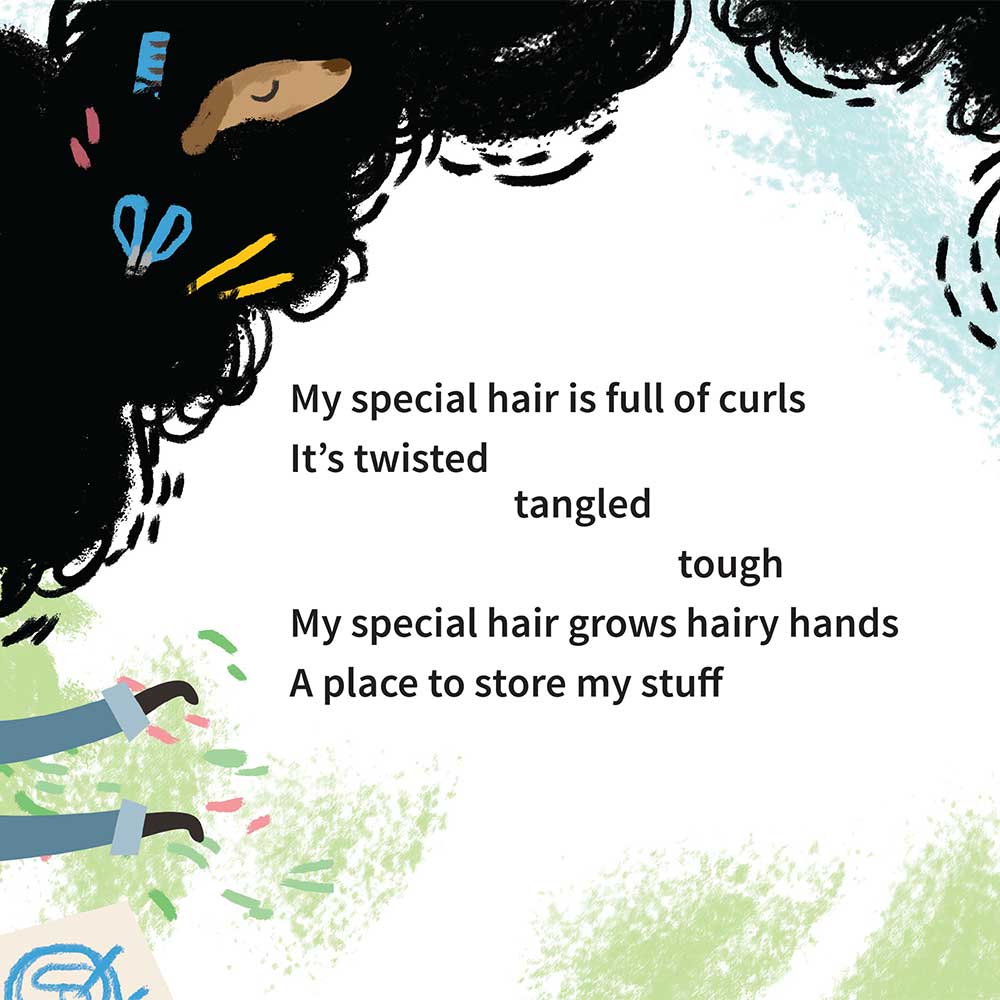 Free illustrated children's picture book My Special Hair - page 17