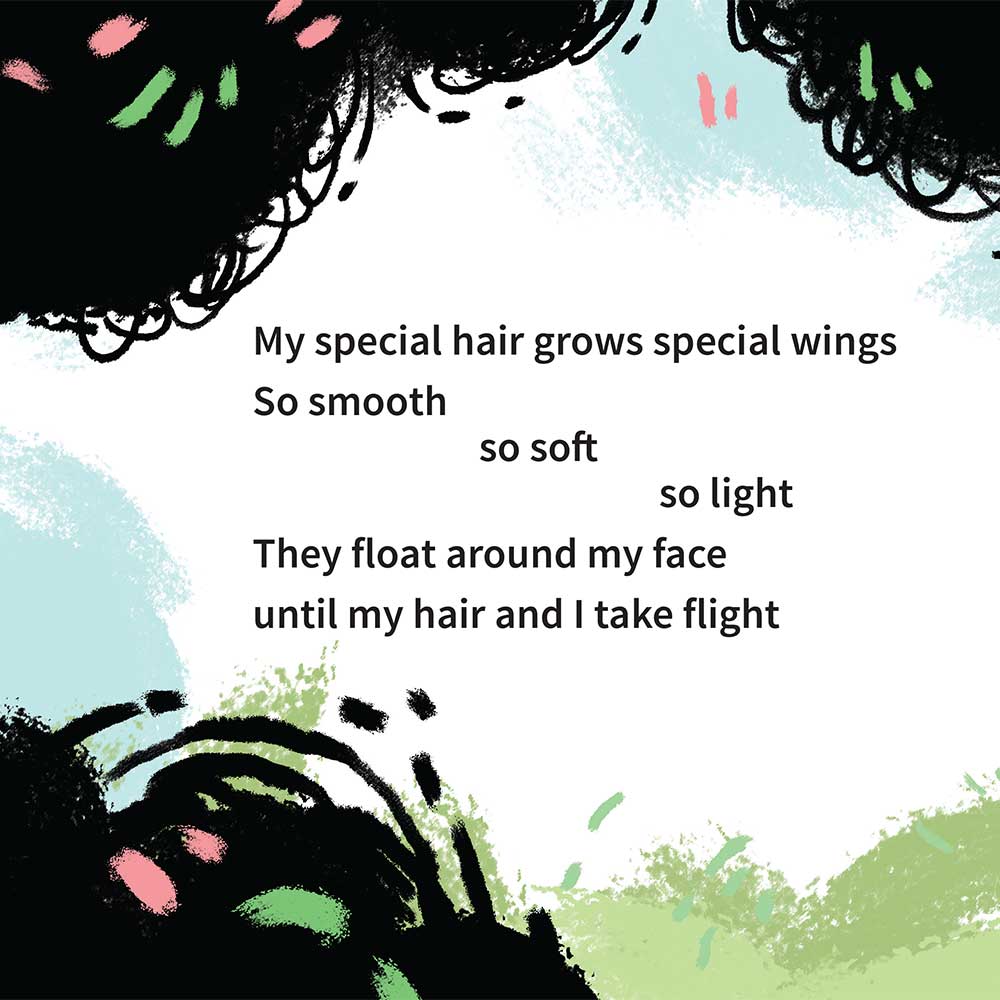 Free illustrated children's picture book My Special Hair - page 18