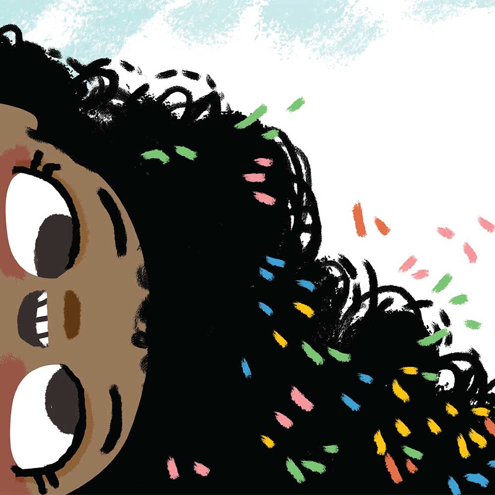 Free illustrated children's picture book My Special Hair - page 20