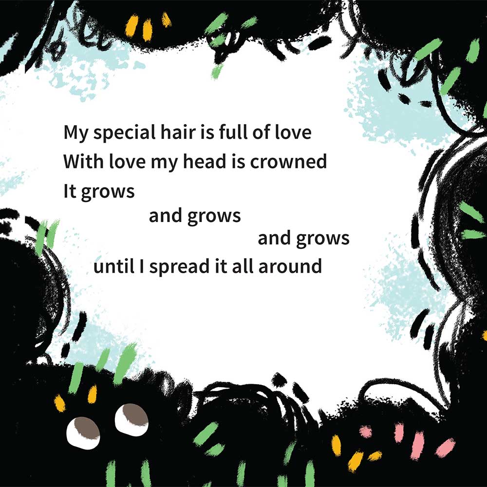 Free illustrated children's picture book My Special Hair - page 22