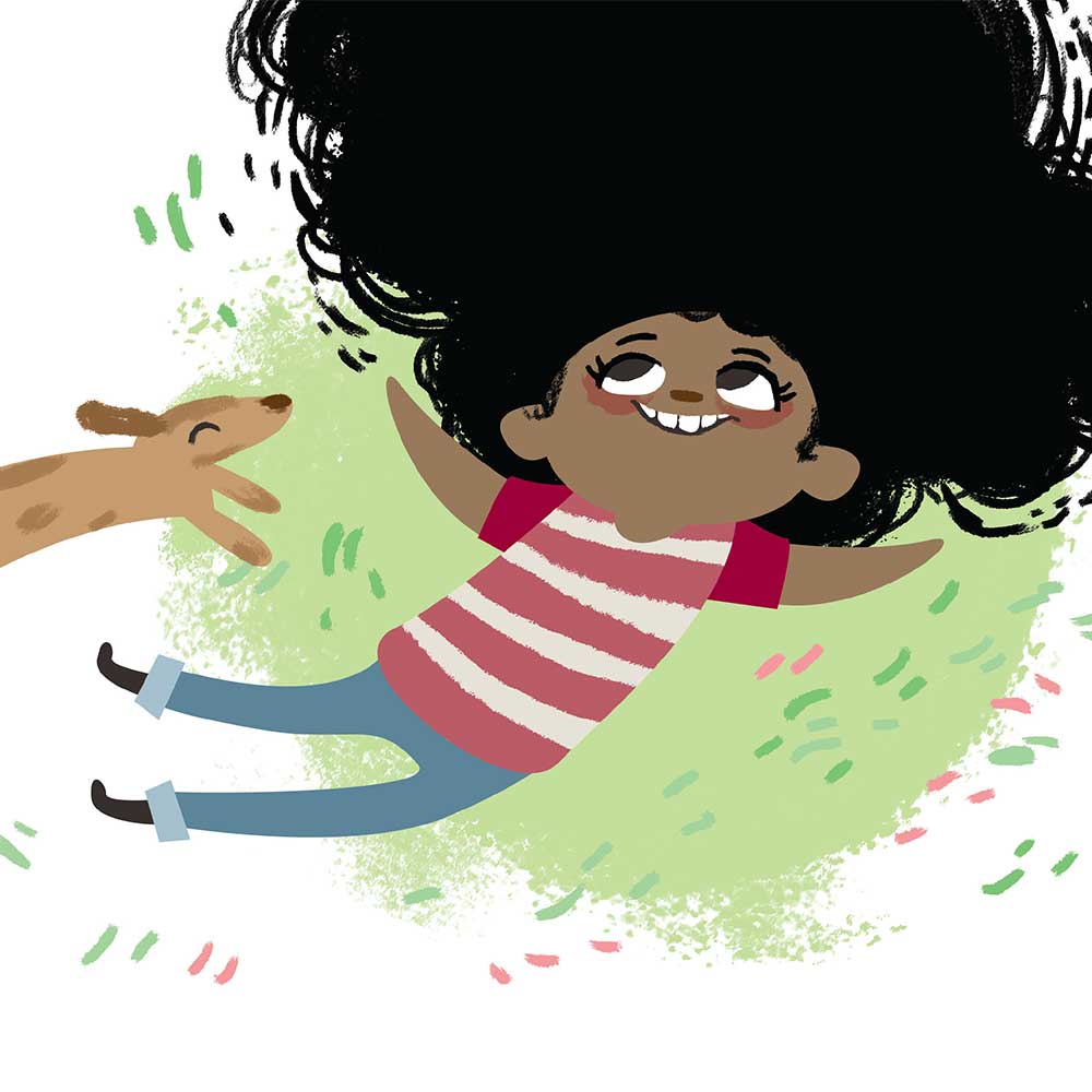 Free illustrated children's picture book My Special Hair - page 5